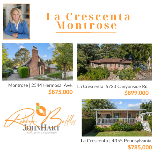 Featured image of La Crescenta Montrose Pick Your Fave New Listing